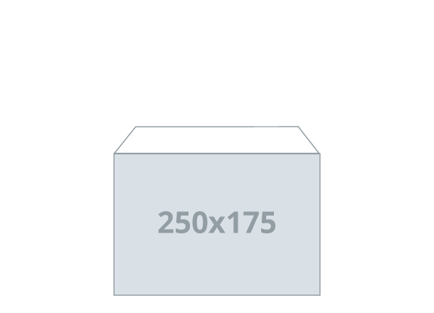 Envelope B5: 250x175 mm, Without Window (D)