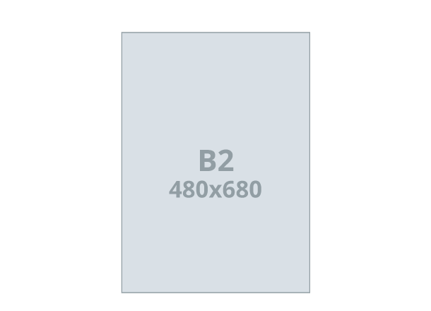 Poster B2: 480x680 mm (D1)