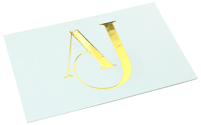 business card printing metallic foil gold silver digital foil printing