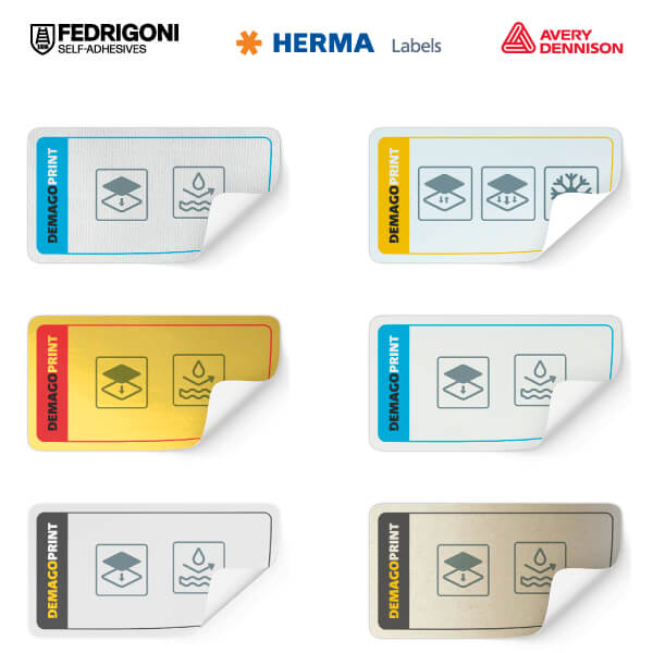 Label printing materials