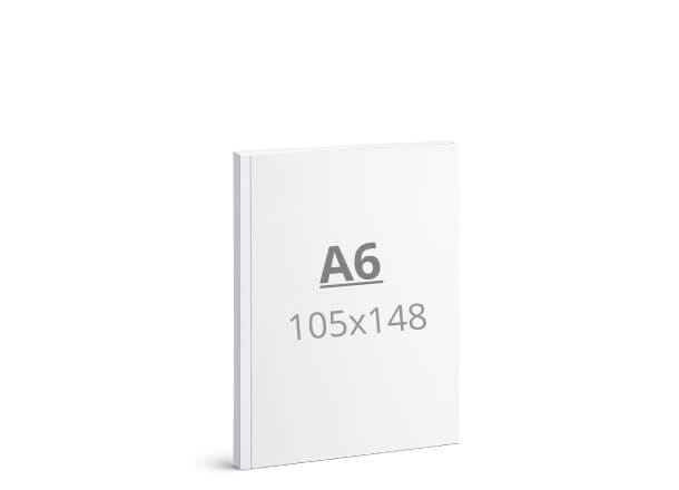 Brochure A6: 105x148 mm - Softcover / glued (D18)