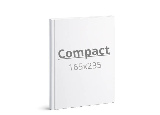 Brochure Compact: 165x235 mm - Softcover / glued (D8)