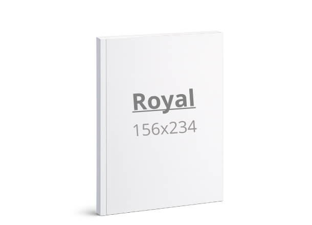 Brochure Royal: 156x234 mm - Softcover / glued (D8)