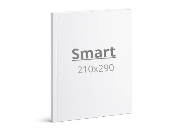 Brochure Smart: 210x290 mm - Softcover / glued (D5X)