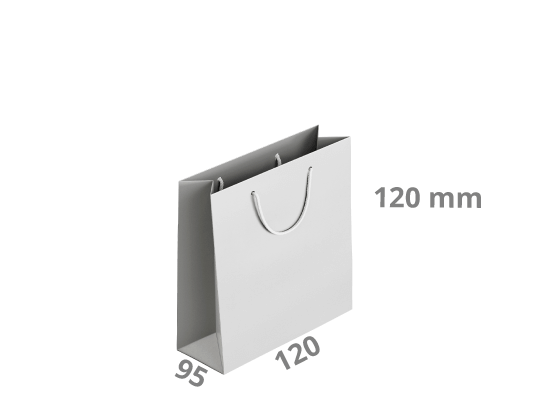Gift bag - square: 120x95x120 mm (D3)