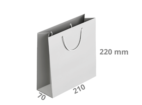 Gift bag - square: 210x70x220 mm (D1)
