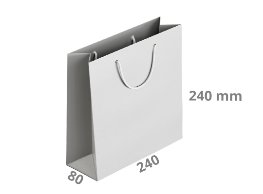 Gift bag - square: 240x80x240 mm (D1)