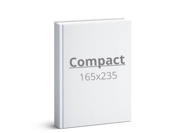 Book Compact: 165x235 mm - Hardcover (D4)