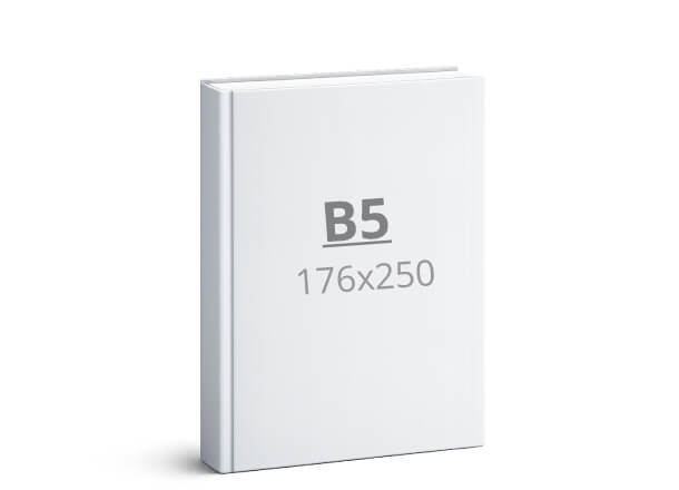 Book B5: 176x250 mm - Hardcover (D4X)