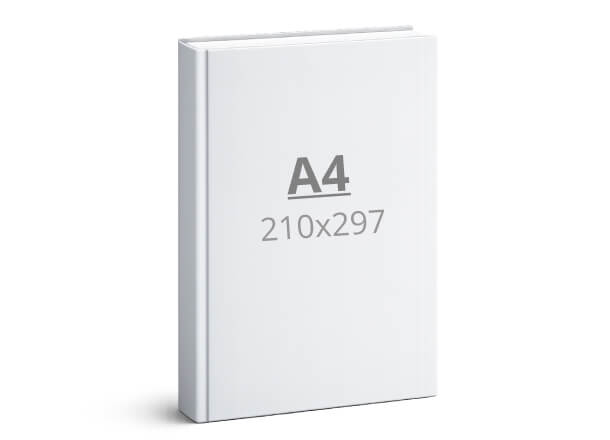 Book A4: 210x297 mm - Hardcover (D2)