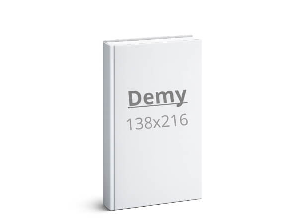 Book Demy: 138x216 mm - Hardcover (D4)