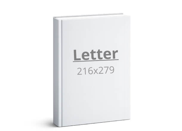 Book Letter: 216x279 mm - Hardcover (D2)