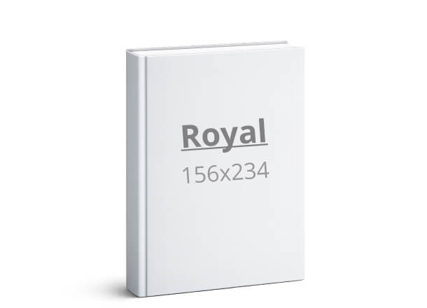 Book Royal: 156x234 mm - Hardcover (D4)