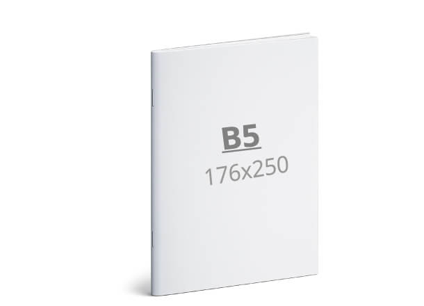 Catalogue B5: 176x250 / 352x250 mm (D4X)