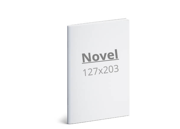 Catalogue Novel: 127x203 / 254x203 mm (D4)