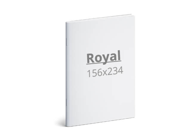 Catalogue Royal: 156x234 / 312x234 mm (D4)